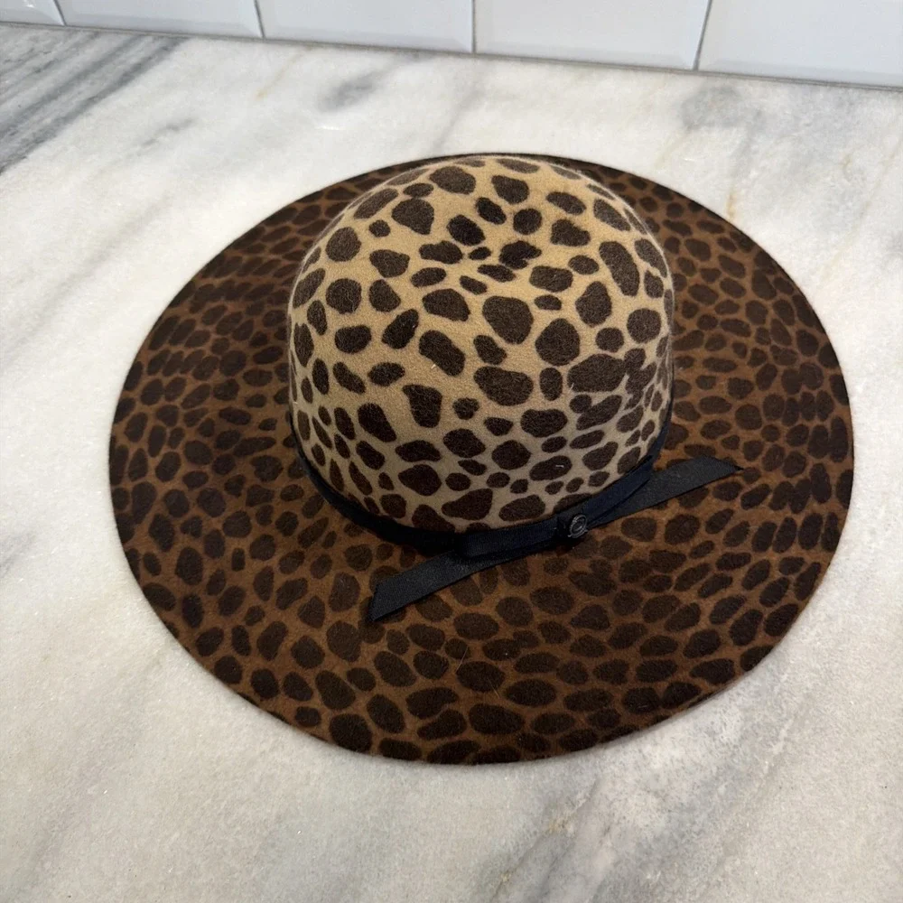 Charlie 1 Horse Jezebelle Leopard Print Hat - Picture 9 of 11